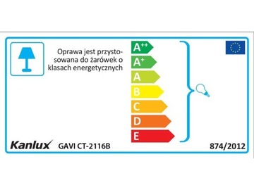 Галогенный светильник GAVI CT-2116 B C