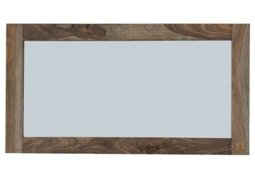 LUSTRO Drewniana Rama Palisander NATURE GREY