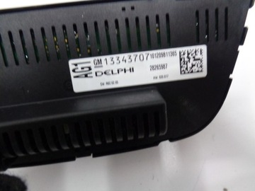 ASTRA J IV MERIVA B PANEL VENTILACE KLIMATIZACE