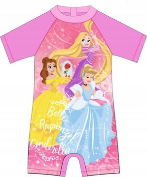 STRÓJ KĄPIELOWY KOMBINEZON DISNEY PRINCESS 98/104