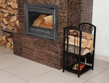 Корзина для дров, металлическая подставка, аксессуары, каминные инструменты