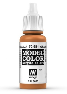 Vallejo 70981 Model Color 17 ml Orange Brown