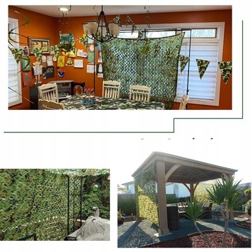 СЕТКА ОХОТНИЧЬЯ МАСКИРУЮЩАЯ, ВОЕННАЯ УКРАШЕНИЕ, КАМУФЛЯЖНАЯ СЕТКА 2Х3М