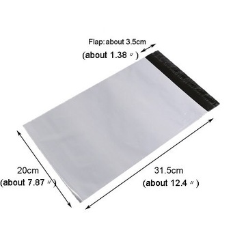 Styl 20x35 cm Jasnoszara torba kurierska torba poc