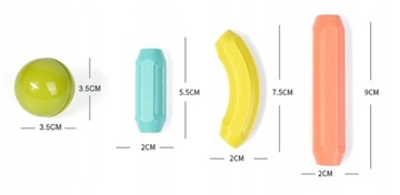 МАГНИТНЫЕ БЛОКИ, ПАЛОЧКИ Магнитные палочки 78 шт.