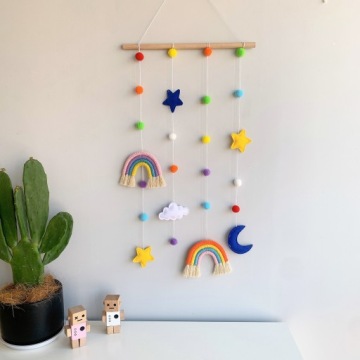 Декоративная вешалка-органайзер для фотографий Гирлянда