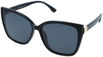 OKULARY POLARYZACYJNE DAMSKIE PolarZONE KOCIE ETUI