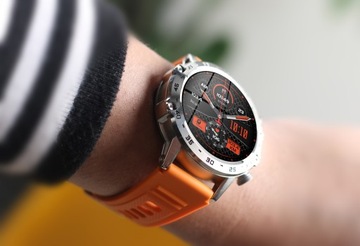 SMARTWATCH ZEGAREK MĘSKI AK52S ROZMOWY SPORT POMIARY SMS MENU PL