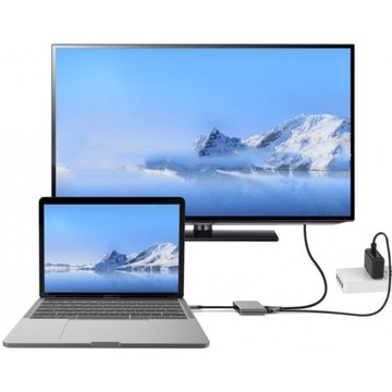 Переходник USB-C USB 3.1 на HDMI/USB 3.0/USB-C 4K
