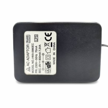 Блок питания ACADAPTOR HKA-0980EC 9В 800мА 5,5мм/2,1мм