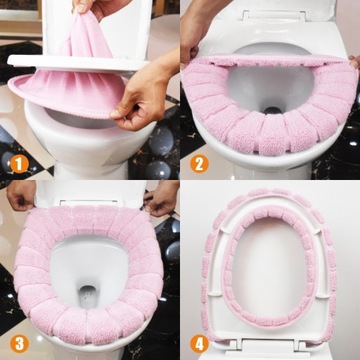 КОВРИК НА СИДЕНЬЕ, УНИТАЗ, ТУАЛЕТ, СИНИЙ