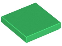 LEGO Płytka gładka 2x2 Tile 3068b - Zielona
