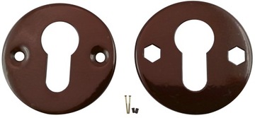 BISZKOPT ROZETA DOLNA BRĄZOWA WKŁADKA KLAMKA