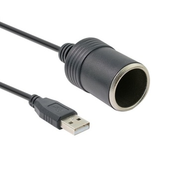 АДАПТЕР АВТОПРЕОБРАЗОВАТЕЛЬ USB ПРИЖИГАЛКА