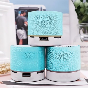 БЕСПРОВОДНОЙ МИНИ-ПОРТАТИВНЫЙ Bluetooth-ДИНАМИК USB SD СО СВЕТОДИОДОМ