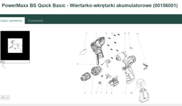 Metabo PowerMaxx BS Quick Basic motor № 00156001
