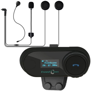 BLUETOOTH МОТОЦИКЛОВЫЙ ИНТЕРКОМ T-COM SC V3 PRO говорит с нами на ПОЛЬСКОМ