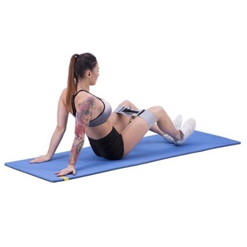 СЕРЫЙ РЕГУЛИРУЕМЫЙ НАБЕДРО ДЛЯ УПРАЖНЕНИЙ Эластичный, ПРОЧНЫЙ