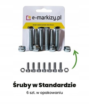 Selt Palladio 5,9x3,6m Luksusowa markiza z opcjonalnym napędem elektrycznym