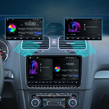 РАДИО 2DIN ANDROID VW GOLF 5 V 6 VI PASSAT B6 B7 TIGUAN SKODA SEAT 2 ГБ/64 ГБ