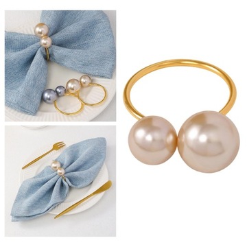 6шт U-образные кольца для салфеток металлические украшения современные кольца для салфеток для типа B