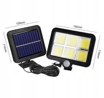 СВЕТОДИОДНАЯ СОЛНЕЧНАЯ УЛИЧНАЯ ЛАМПА ДАТЧИК ДВИЖЕНИЯ СОЛНЕЧНАЯ ФАСАДНАЯ ЛАМПА В СУМЕРКАХ