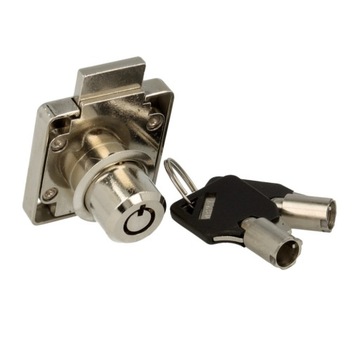 Zamek meblowy do szafek 19x22mm 2000 KOMBINACJI