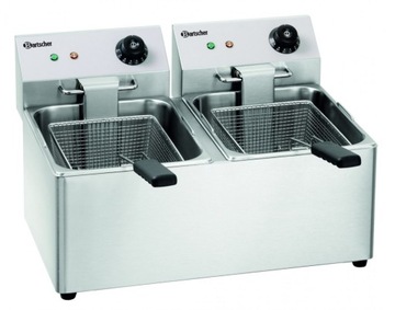 PROFESJONALNA FRYTOWNICA 2x8L BARTSCHER A162812E