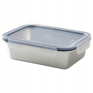 IKEA 365+ Pojemnik na żywność z pokrywką STAL 1L
