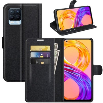 ETUI PORTFEL LITCHI POKROWIEC DO REALME 8 / 8 PRO