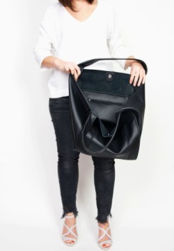 СУМКА ИЗ НАТУРАЛЬНОЙ КОЖИ - БОЛЬШАЯ СУМКА А4