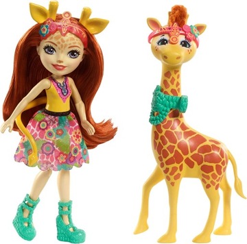 ENCHANTIMALS LALKA PAWL I ŻYRAFA FKY74