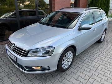 Volkswagen Passat B7 Variant 2.0 TDI CR DPF BlueMotion 140KM 2014 Volkswagen Passat 2.0 diesel 140 KM automat zarej w PL ksiazka serwis