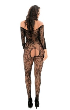 Seksowna Bielizna Sexy Komplet Body I Pończochy