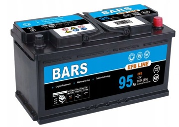 Аккумулятор Bars EFB 12 В 95 Ач 850 А Start&Stop