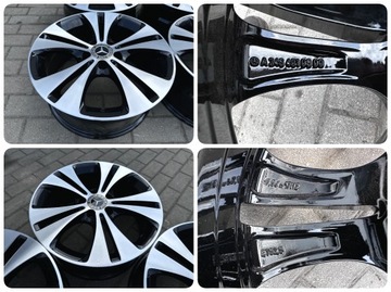 4× DISK HLINÍK MERCEDES-BENZ OE A2464010800 7.5" X 17" 5X112 ET 52,5