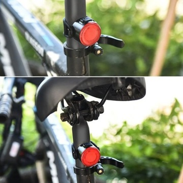 ВЕЛОСИПЕДНАЯ ЛАМПА ПЕРЕДНИЙ ЗАДНИЙ ФОНАР СВЕТОДИОДНЫЙ USB ДЛЯ ВЕЛОСИПЕДНОГО РУЛЯ МОЩНЫЙ ЯРКИЙ