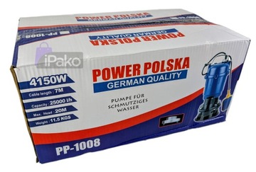 Насос с пловец для грязной воды септики с измельчителем Fastfix для шланга 2 