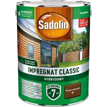 Sadolin Classic Hybrydowy Drzewo Wiśniowe 88 4,5L