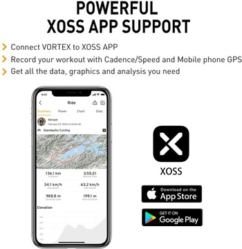 XOSS Vortex Cadence + датчик скорости 2 шт.