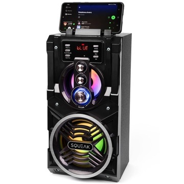 MOBILNY GŁOŚNIK BOOMBOX BLUETOOTH FM 3 mikrofony