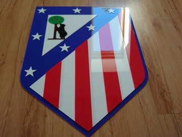 Atletico Madryt Новый герб для стены подарок для мужа мальчика