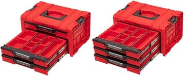 QBRICK PRO Drawer SET 3 шкаф QS322 RED ULTRA HD 2.0