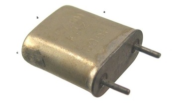Rezonator kwarcowy 2.3040 MHz DEM - duża obudowa