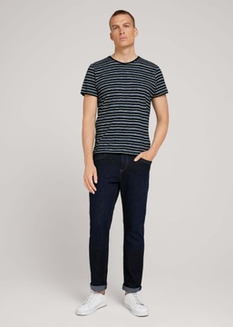 Tom Tailor Josh Regular Slim Jeans - Rinsed Blue D