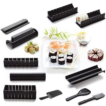 Zestaw rolek|form i narzędzi do sushi cały KOMPLET XXL na prezent