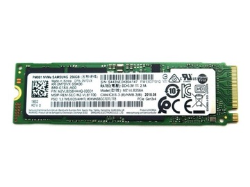 DYSK SSD SAMSUNG MZ-VLB256 PM981 256 GB M.2 NVMe