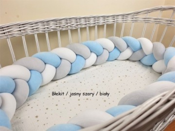 Плетенка для кровати 360см протектор ВЕЛУР Новинка