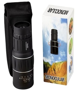 MONOKULAR 16x52 TELESKOP LUNETA LORNETA + ETUI