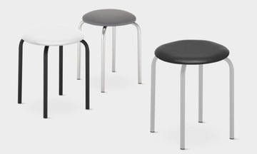 CHICO-BL КОРИЧНЕВЫЙ МЕТАЛЛИЧЕСКИЙ ТАБУРЕТ, НОВЫЙ СТИЛЬ